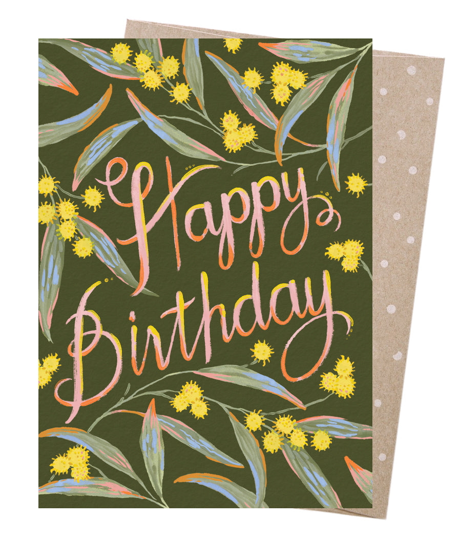Birthday Wattle | Greeting Card
