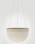 White Water Bead | Hanging Planter Mid