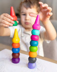 Stackable Crayons | Candy Colours