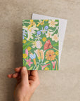 Flower Field Spring Renewal Greeting Card