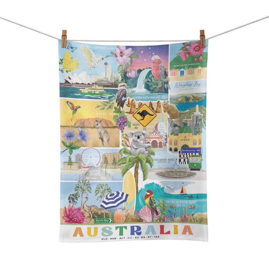 G&#39;Day Australia | Tea Towel