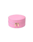 Small Round Jewellery Case | Solid Colour