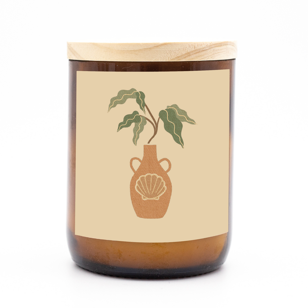 House Plants Candle | Shell