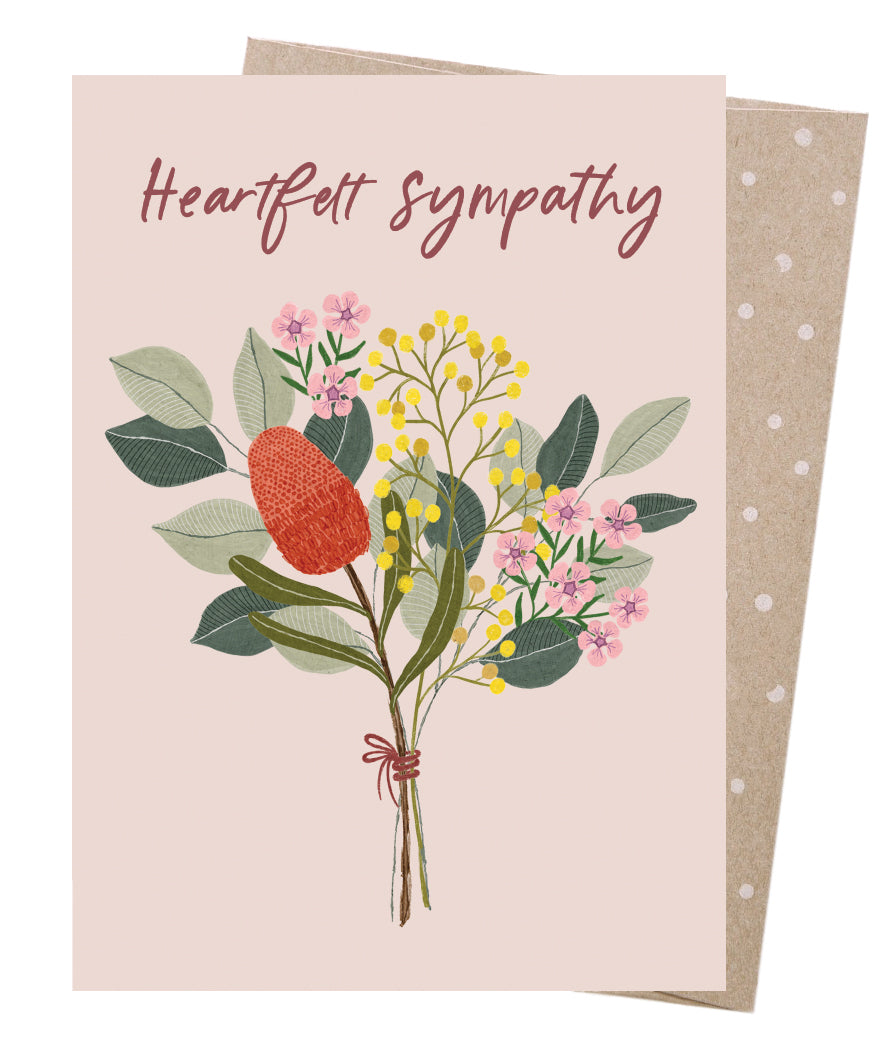 Sympathy Bouquet | Greeting Card