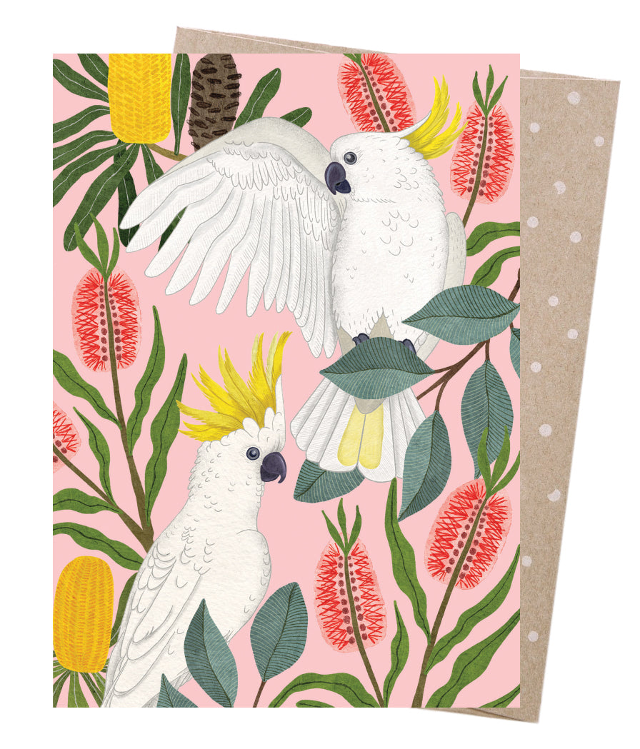 Aussie Squawkers | Greeting Card
