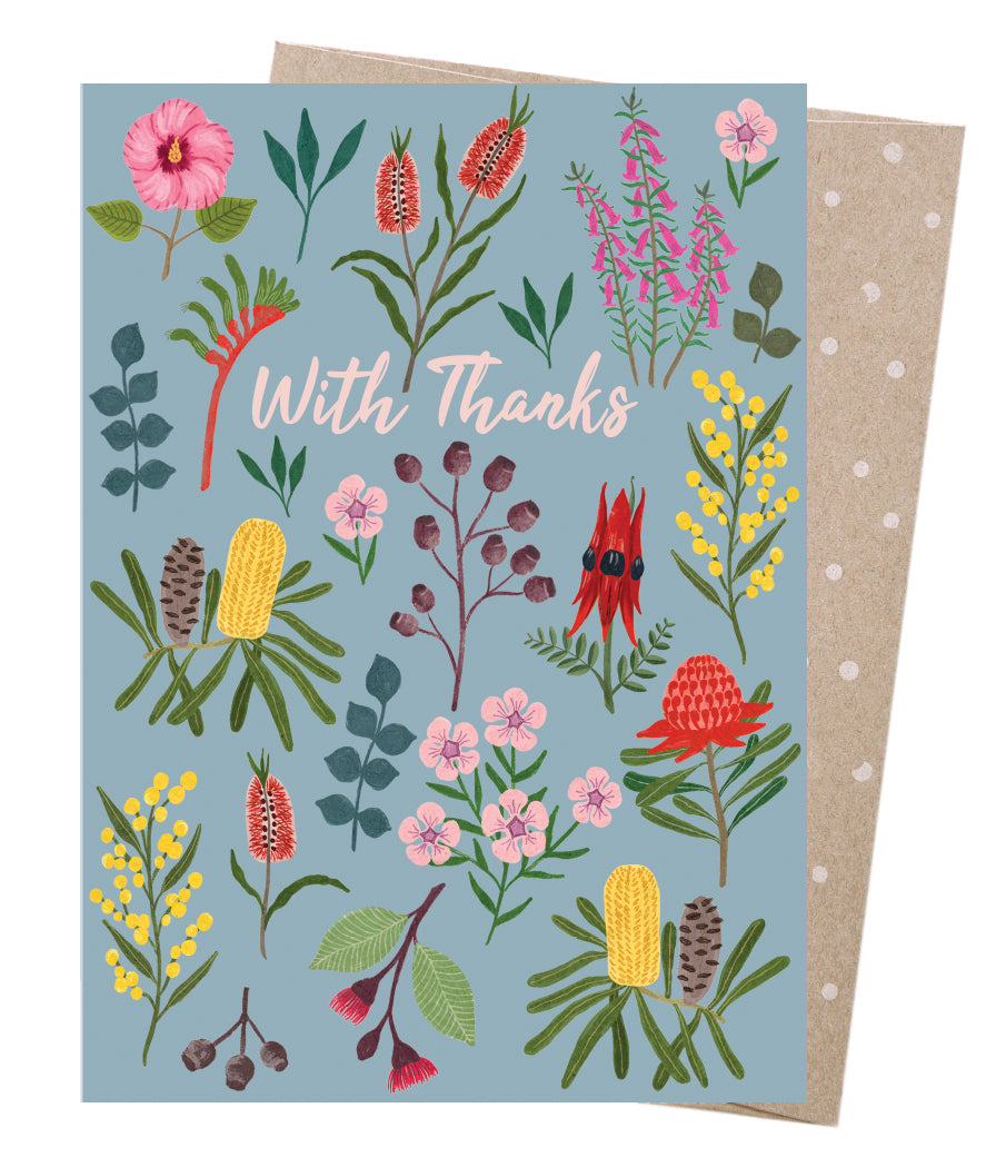 Thank You Wildflowers | Greeting Card