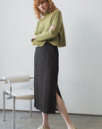 Nadi Linen Skirt