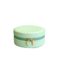 Small Round Jewellery Case | Solid Colour