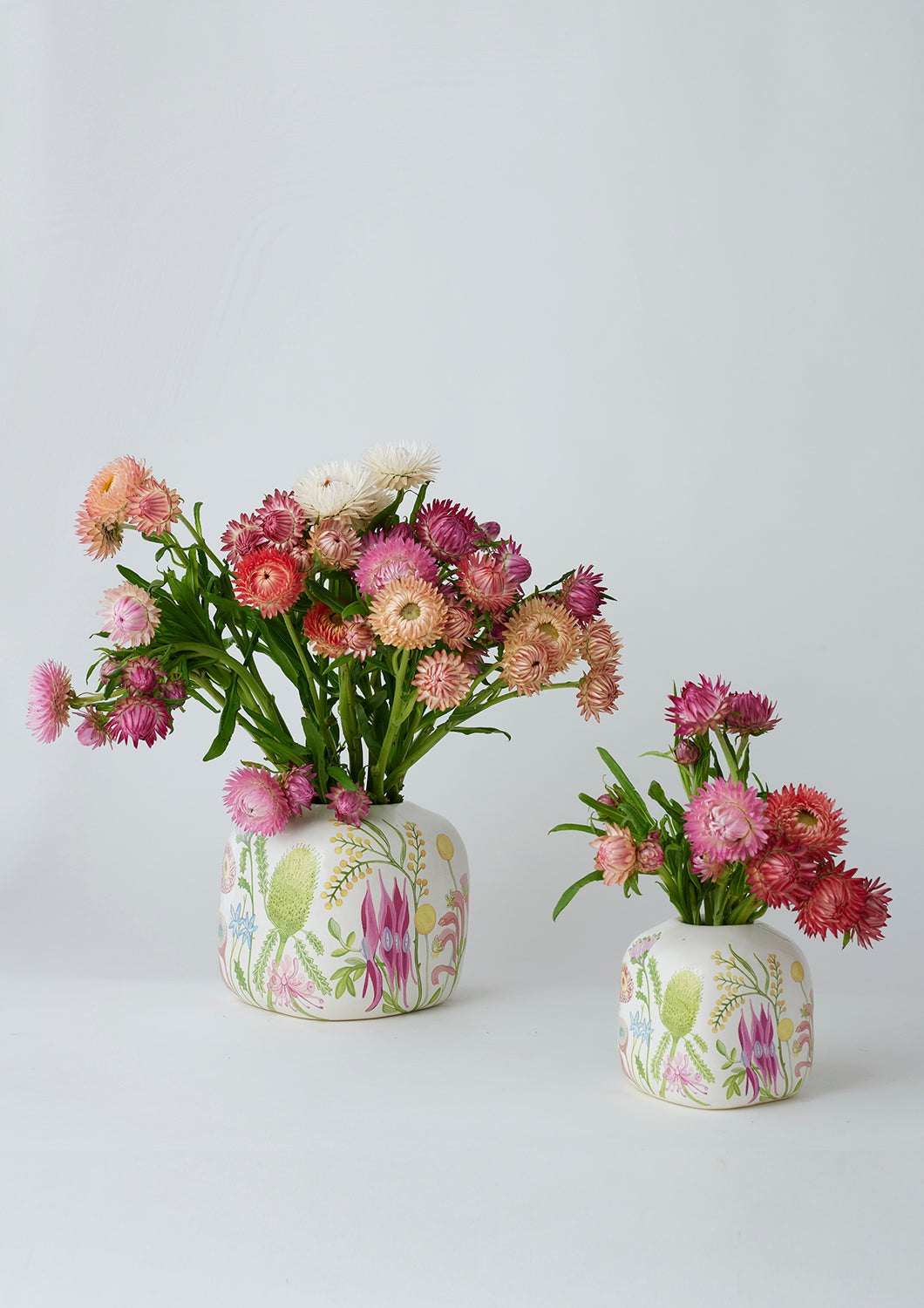 Australian Wildflowers | Small Cube Vase