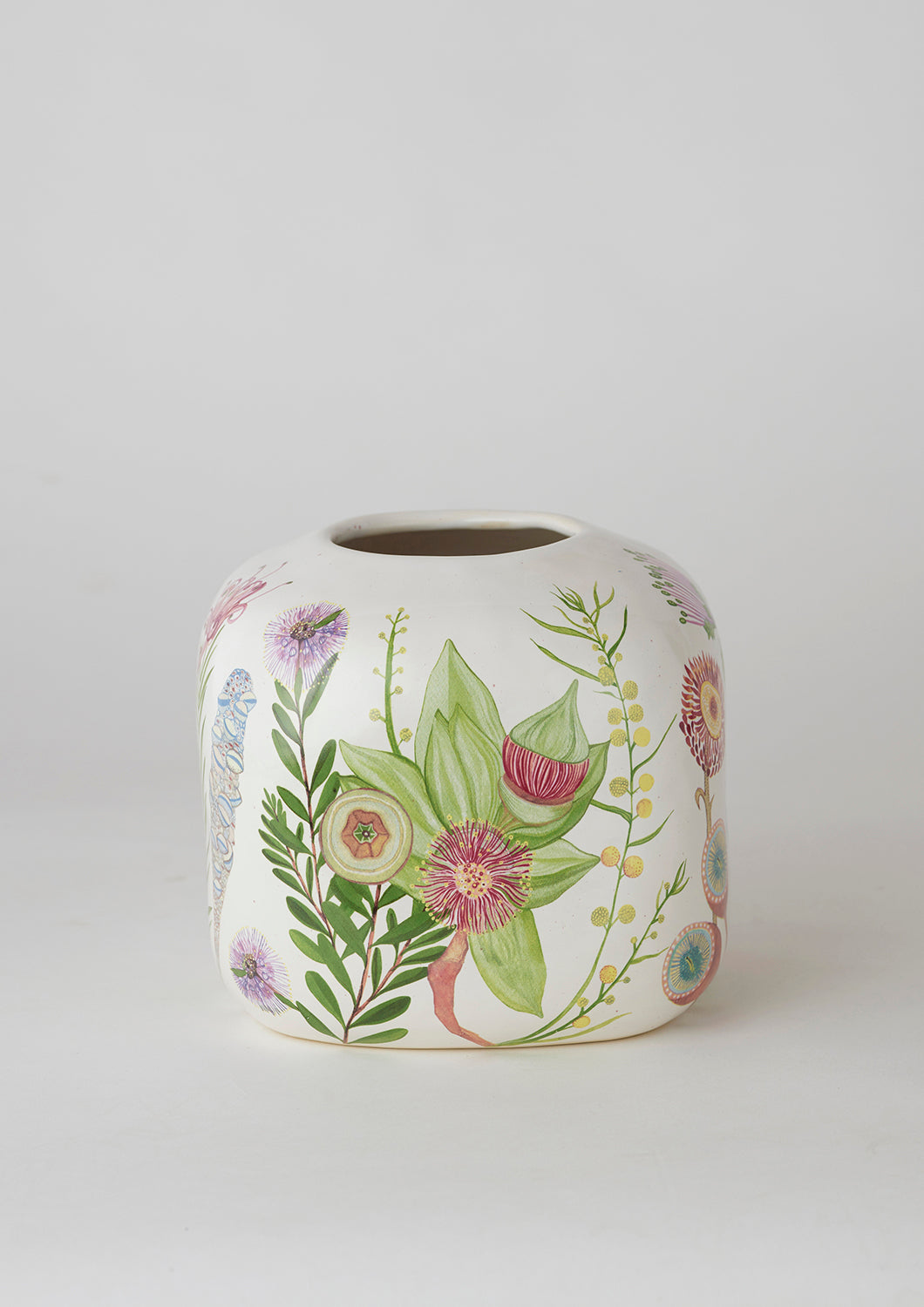 Australian Wildflowers | Large Cube Vase