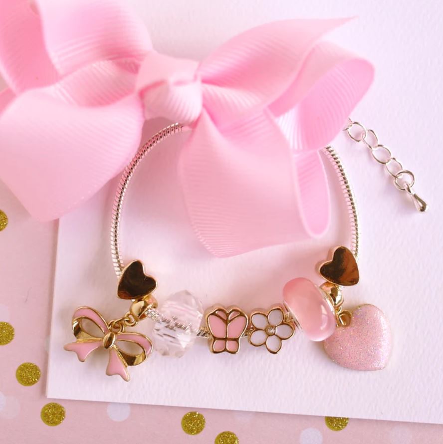 Pink Fantasia Charm Bracelet