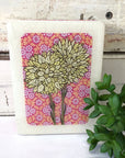 Mini Woodblock | Pink PomPom Everlasting