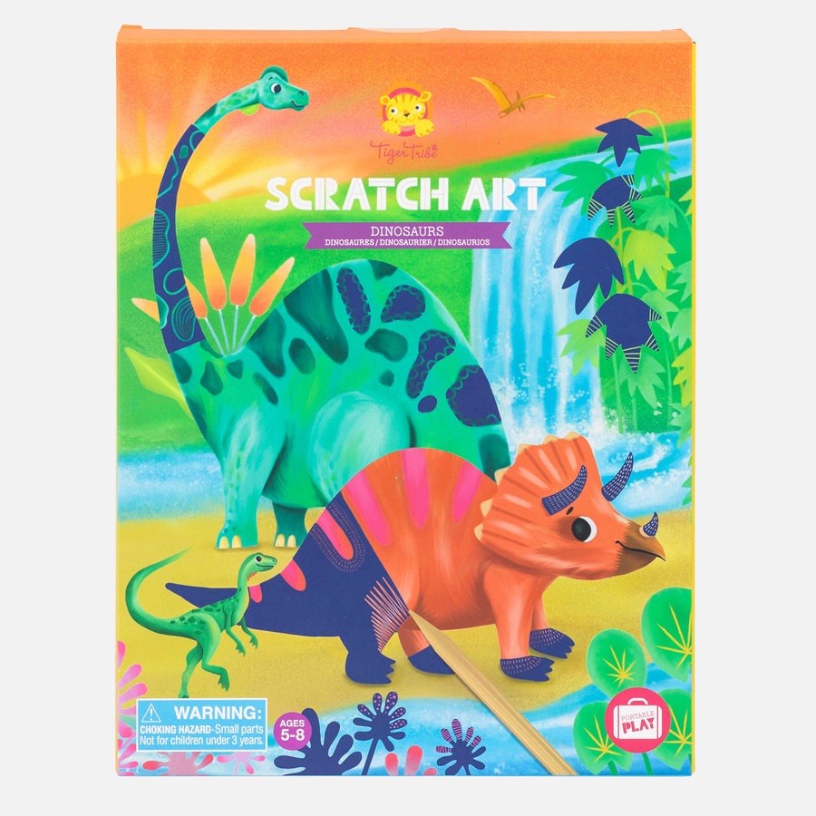 Scratch Art | Dinosaurs