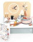 Table Kitchen With 8 Accessories