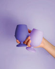 Tanzanite + Amethyst | Stemm | Silicone Unbreakable Wine Glasses