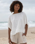 Tina Linen Top