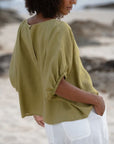 Tina Linen Top