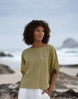 Tina Linen Top