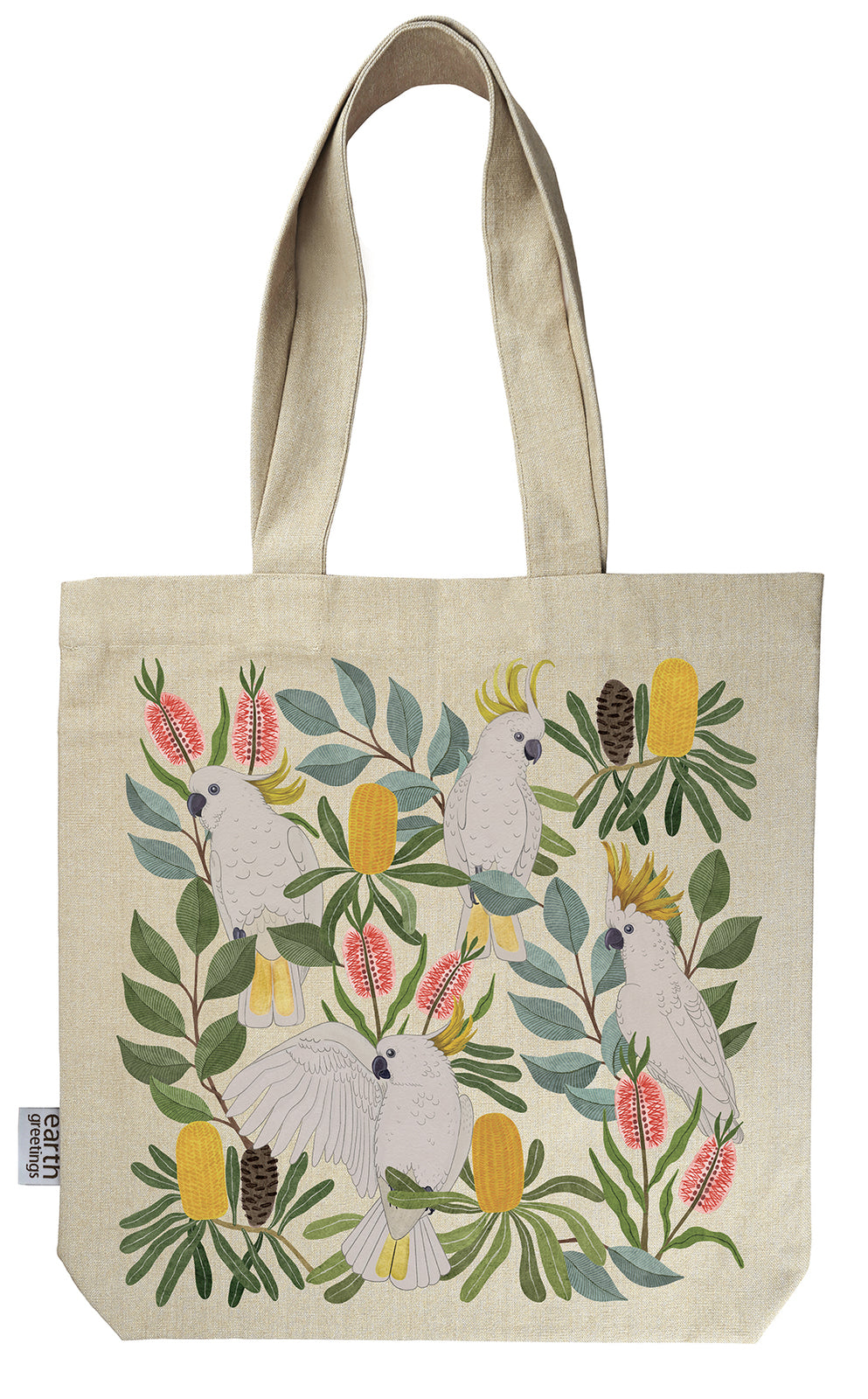 Aussie Squawkers | Tote Bag With Pocket