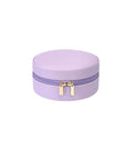 Small Round Jewellery Case | Solid Colour