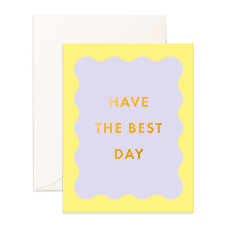 Best Day Wiggle Frame | Greeting Card