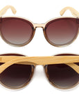 Bella Champagne | Brown Gradient Lens Sunglasses