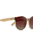 Bella Champagne | Brown Gradient Lens Sunglasses