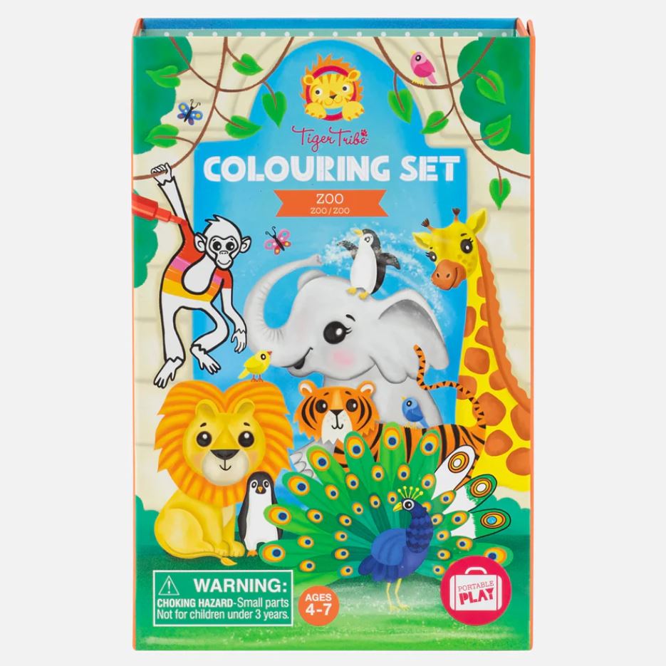Colouring Set | Zoo