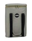 Khaki Black Wine Cooler Bag