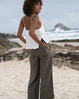 Ivy Linen Crop Pants