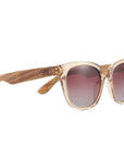 Lila Grace Champagne | Brown Gradient Lens Sunglasses