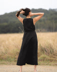 Ruby Linen Dress