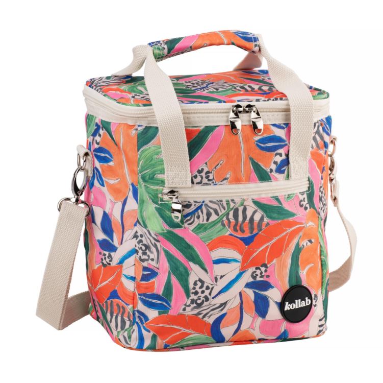 Leopard Tropics Mini Cooler