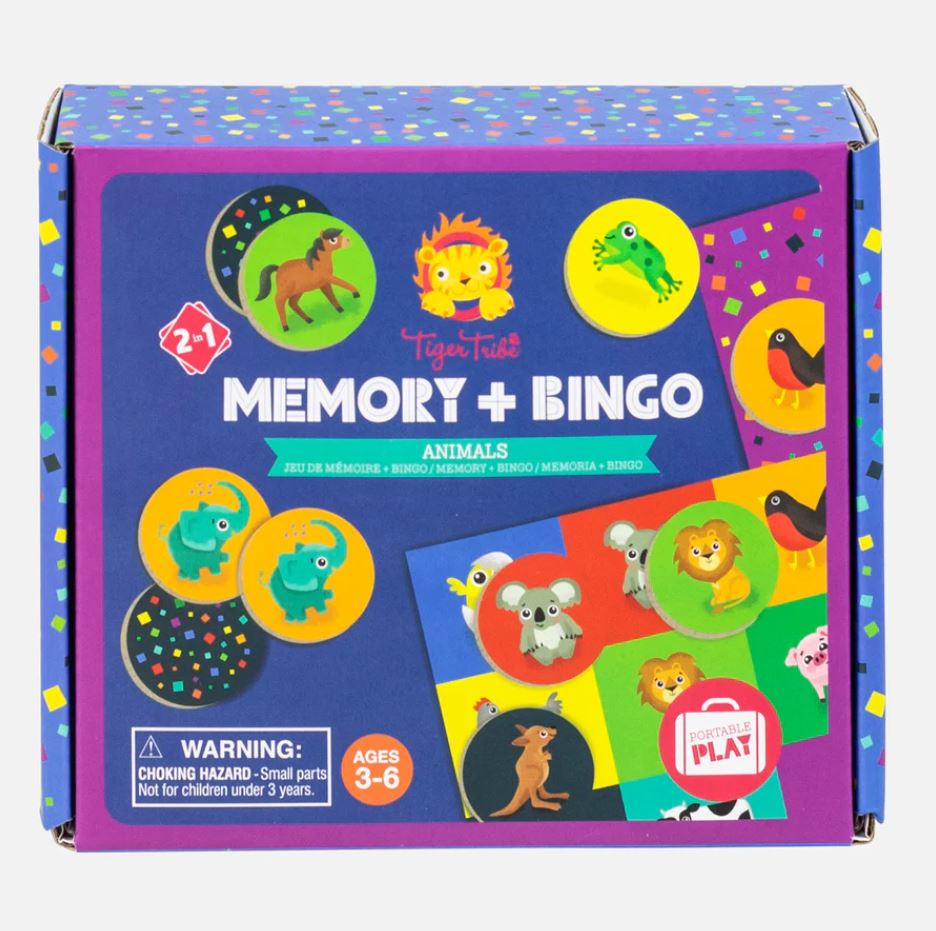 Memory + Bingo | Animals