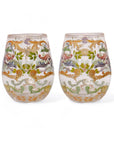 Large Glass Tumbler Set | Majestic Coast