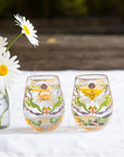 Large Glass Tumbler Set | Majestic Coast