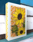 Medi Woodblock | Sunflower