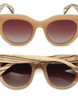 Milla Caramel | Brown Gradient Lens Sunglasses