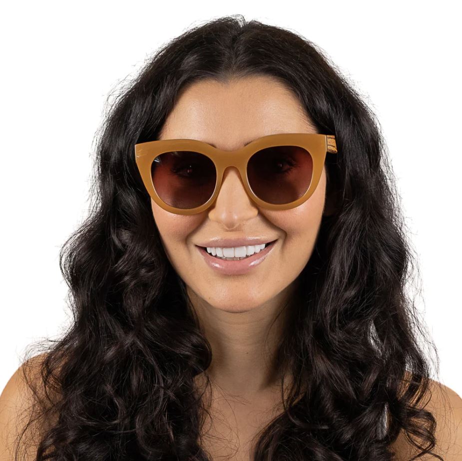 Milla Caramel | Brown Gradient Lens Sunglasses
