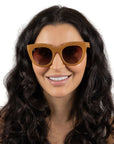 Milla Caramel | Brown Gradient Lens Sunglasses