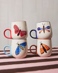 Moth Party Mug Rose