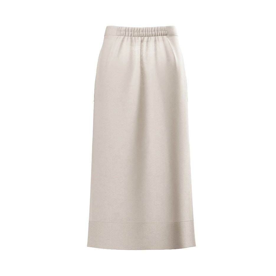 Nadi Linen Skirt | Oatmeal