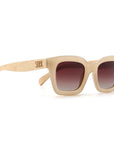 Zahra Nude | Brown Gradient Lens Sunglasses