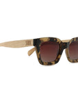 Zahra Opal Tort l Brown Graduated Sunglasses