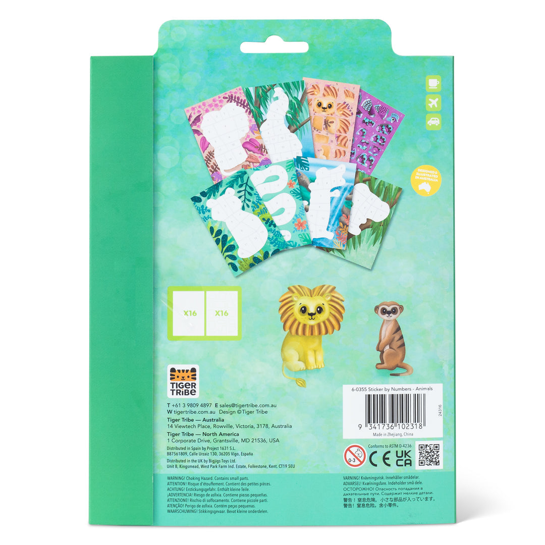 Sticker By Numbers | Animals