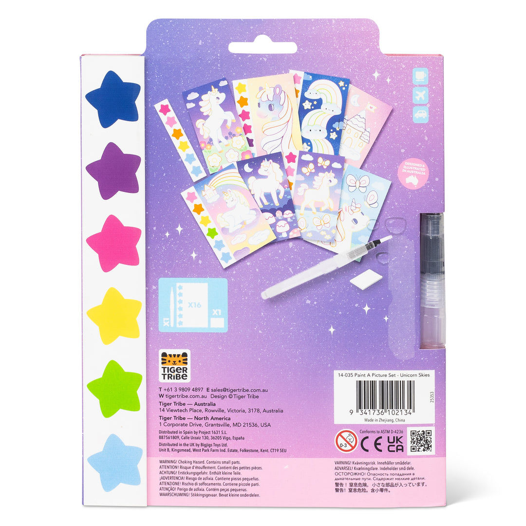 Paint-A-Picture Set | Unicorn Skies
