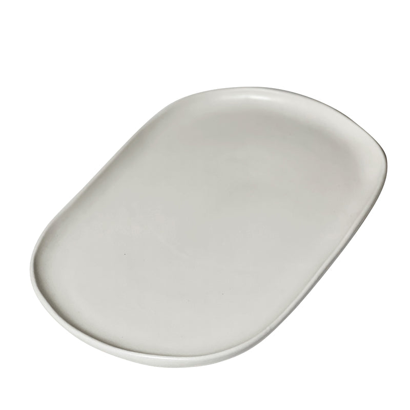 43cm Oval Platter - Milk │Australian Made