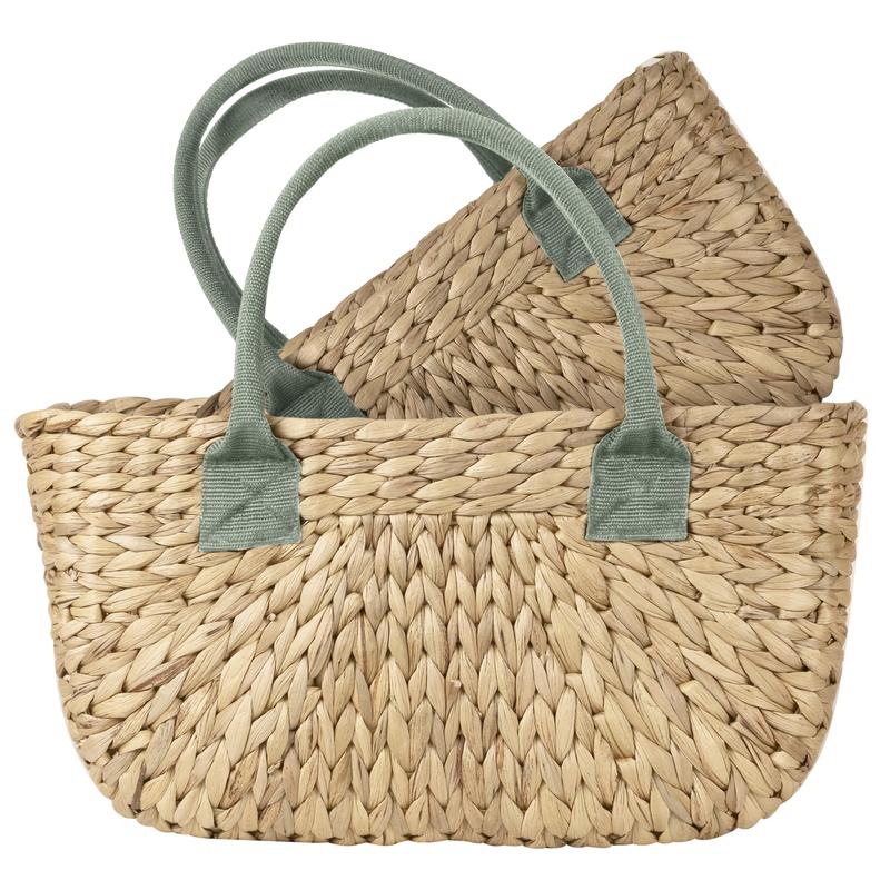 Harvest Basket | Olive Handle