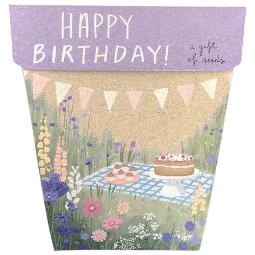 A Gift of Seeds Card | Happy Birthday