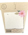 Gift Of Seeds Card │Happy Birthday Zinnia